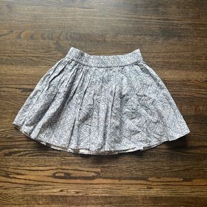 Blue and White Skirt